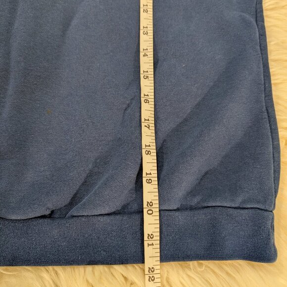 Nike Team 90s Vintage Women's s Blue Swoosh Pullover Sweatshirt Size M - Picture 6 of 8